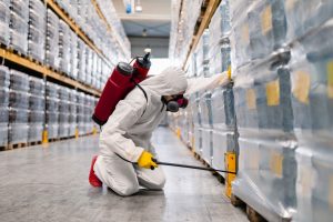 Controle de pragas na industria de alimentos e saúde