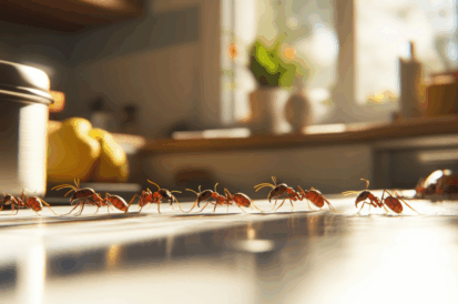 Dedetização de Formigas em Cozinhas e Áreas Gourmet: Por que elas Aumentam no Calor e Como Eliminá-las?
